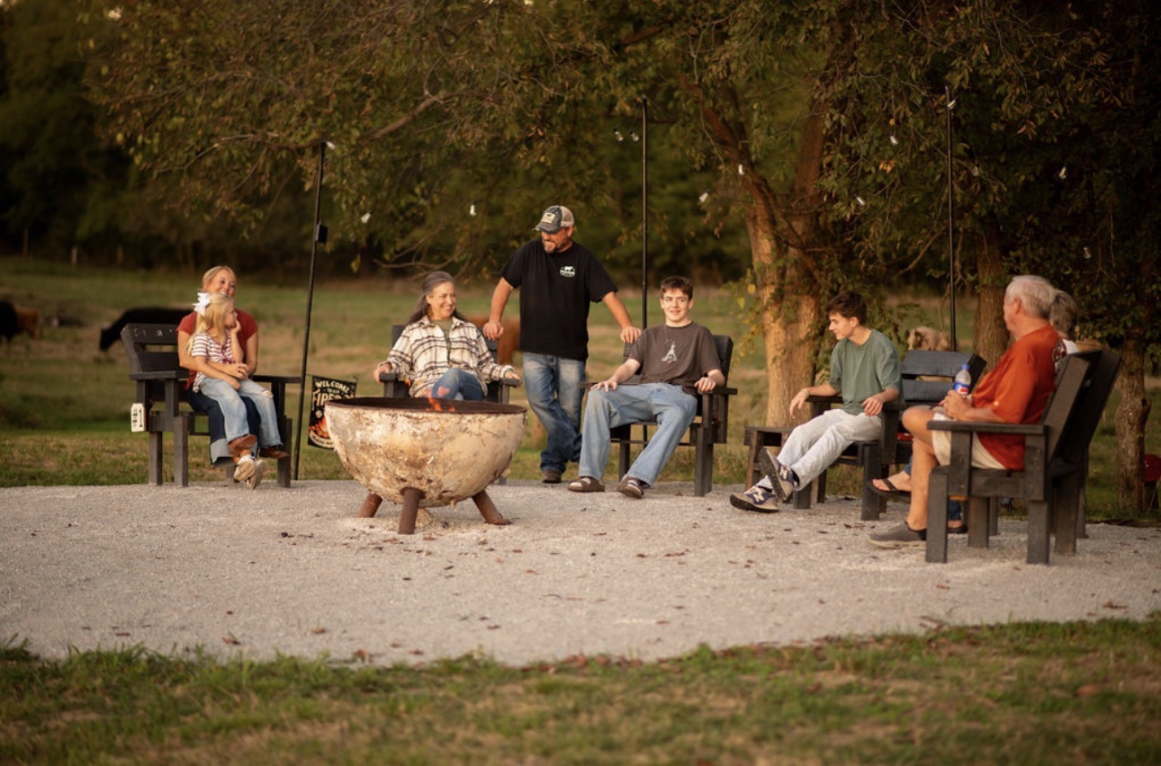 Gathering Around the Firepit